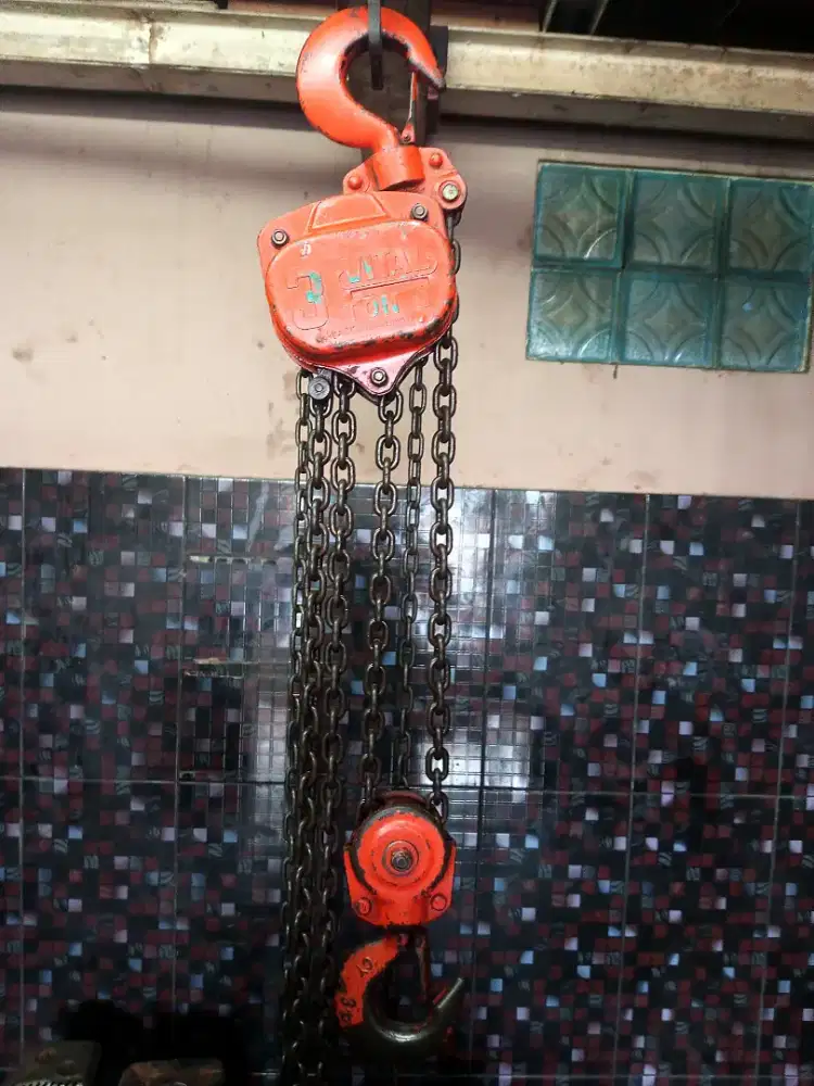 Chain block / takal / kerekan 3 ton 5 meter