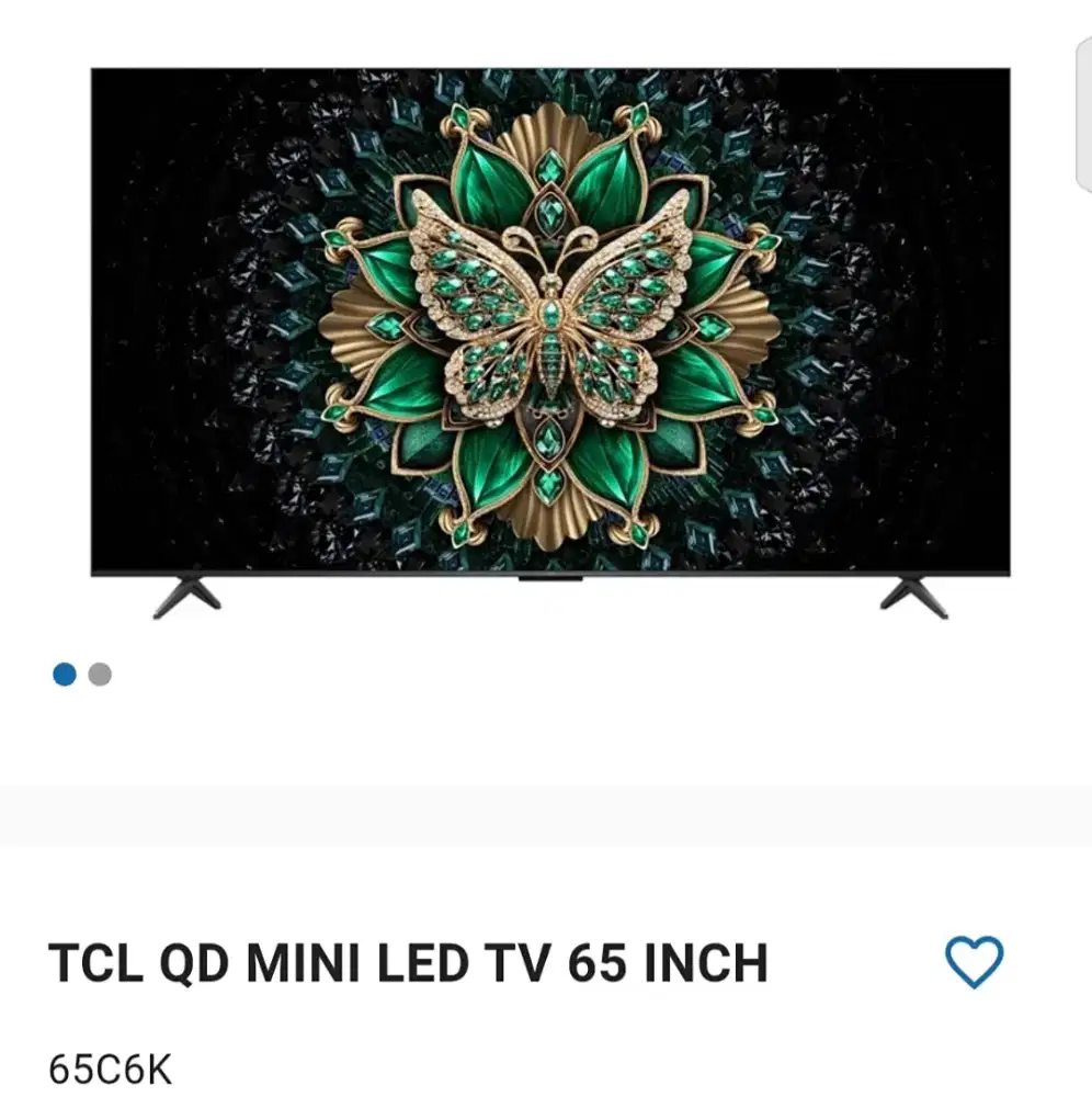 TV MINI LED TCL 65 INCH