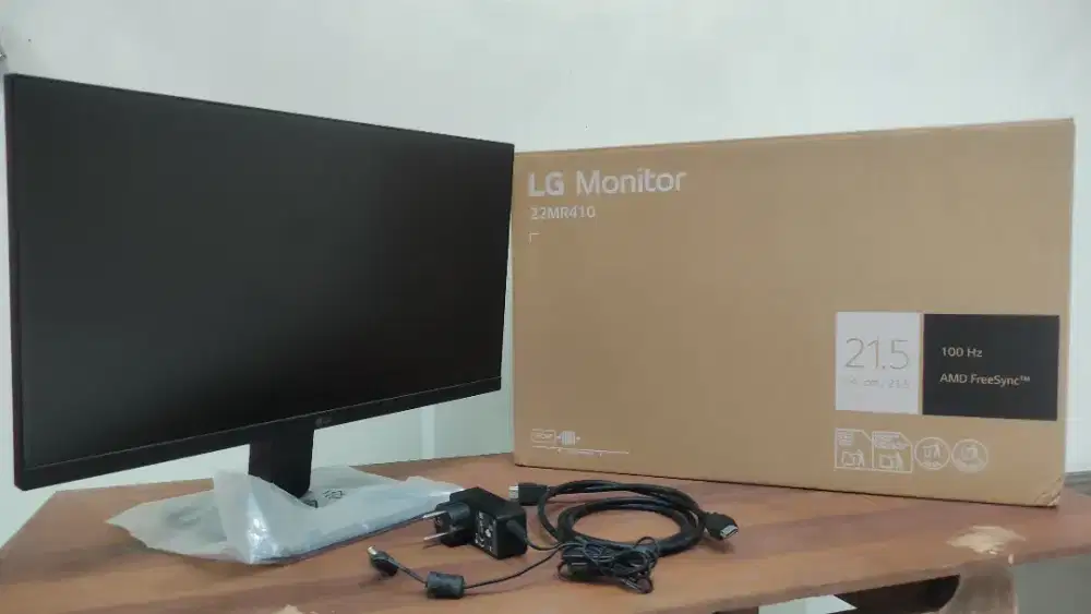 Promo Jual Cepat Monitor LG 22MR410-B, Fullset Mulus Normal,850 Nego