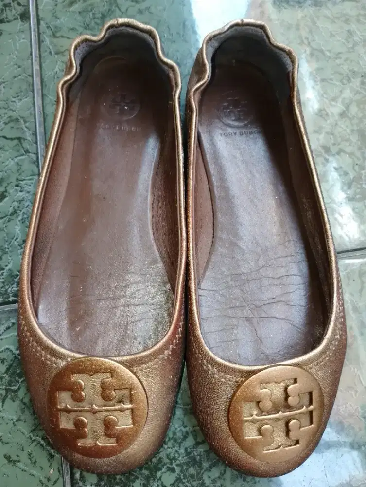 Flat shoes Brand Tory Burch,Andrew & STACCATO ORI ,bekas.Promo beli 3