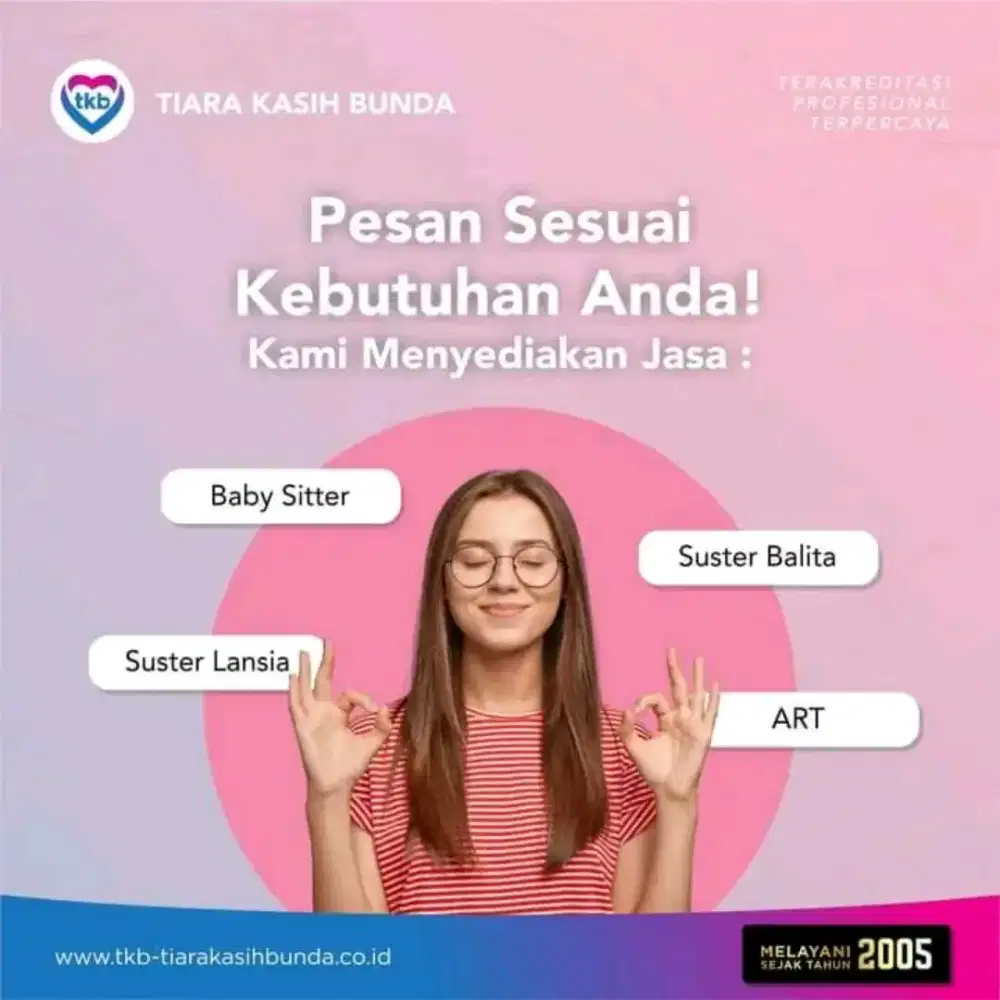 Banyak Loker lsg Kerja: Baby Sitter ART & Perawat Lansia Terpercaya