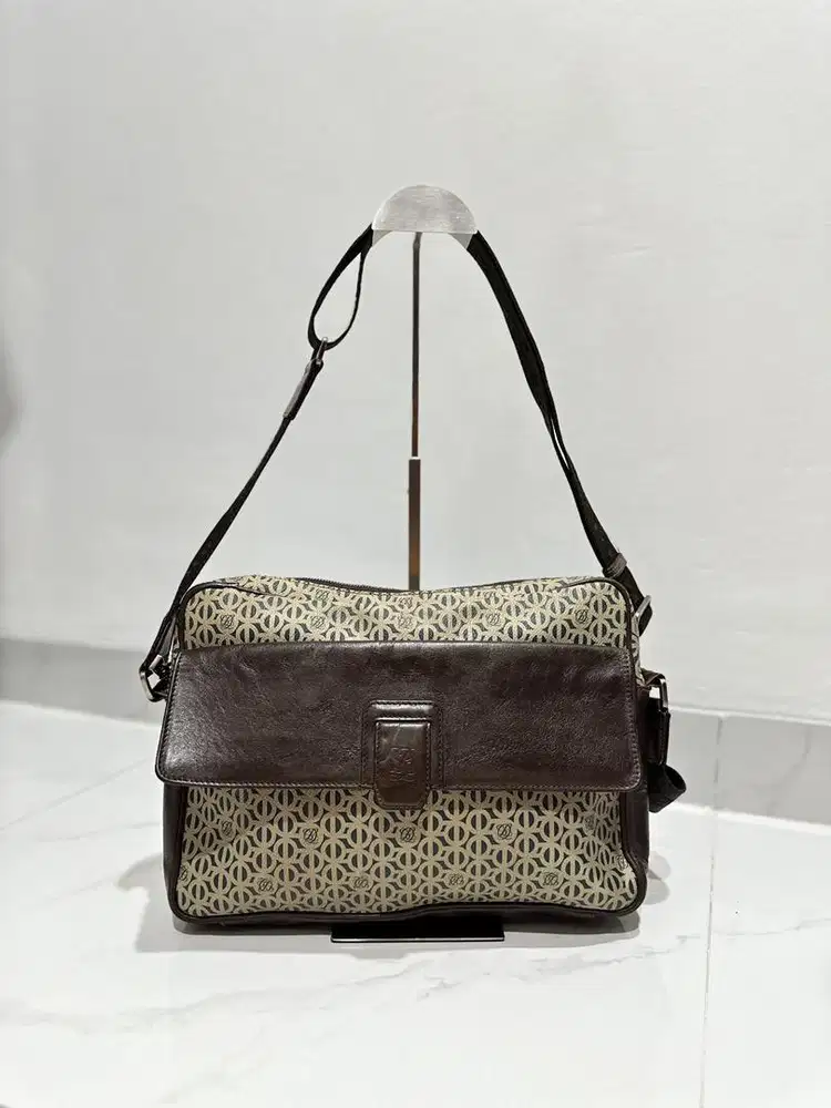 Louis quatorze tas kerja/laptop kulit