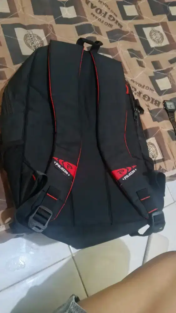 misi mau jual tas ransel merk Palazzo kondisi msh bagus bahan tebal