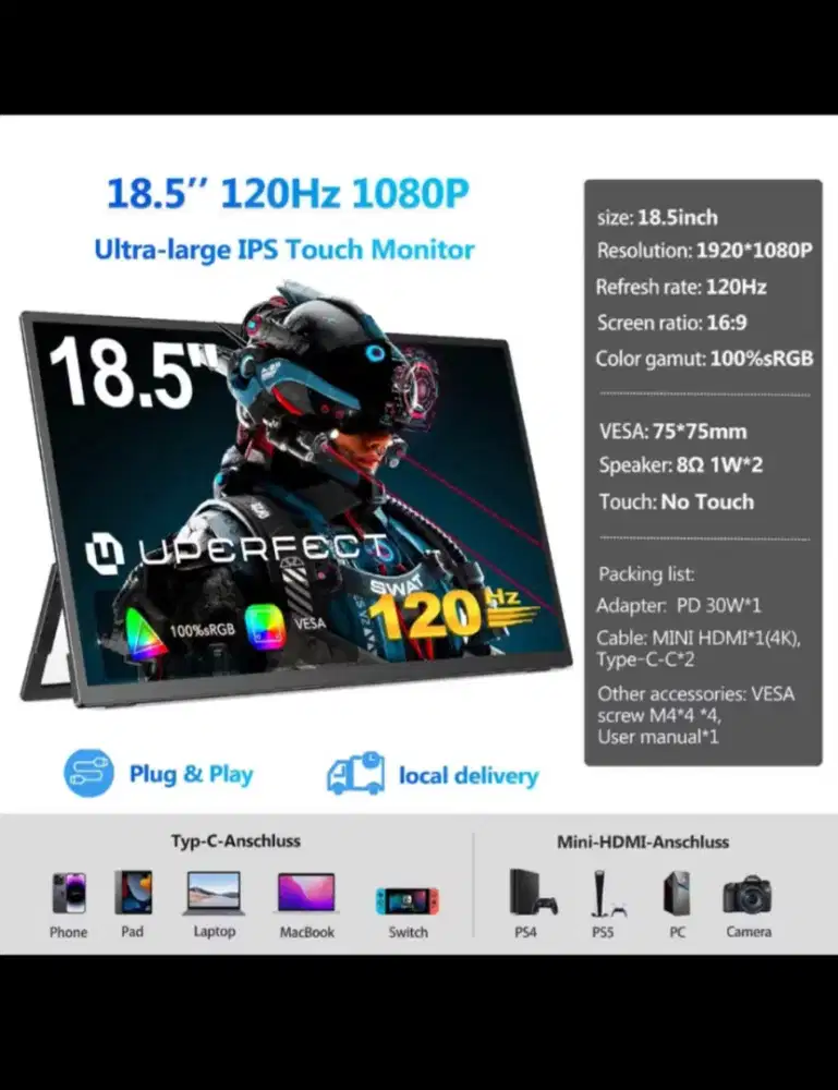 Jual monitor lcd tipis