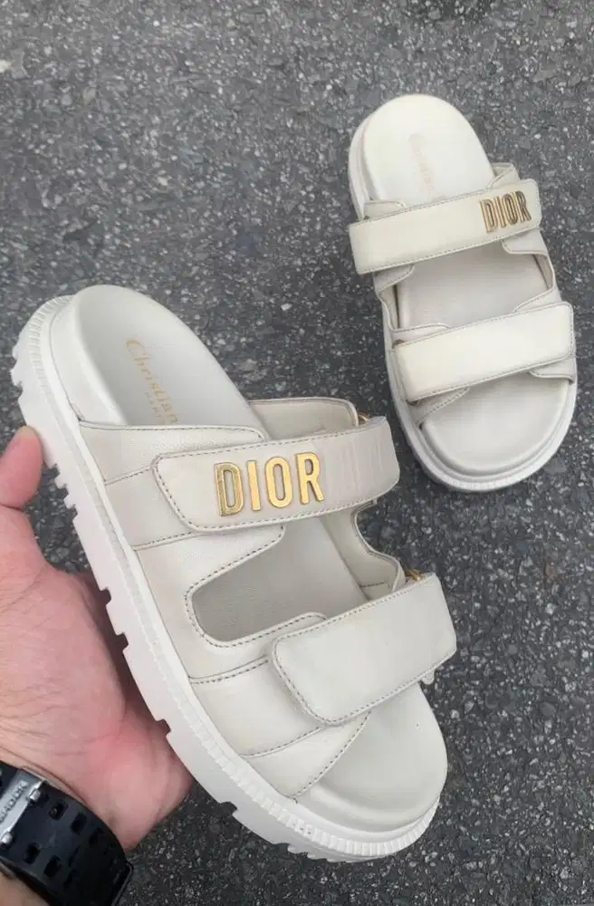 Sendal dior original size 36 insole 23