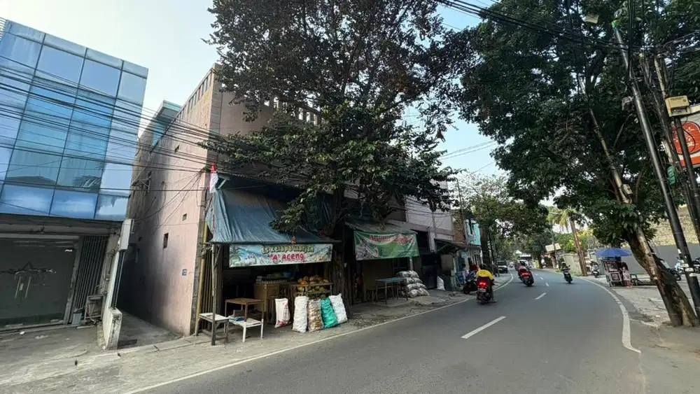 DIJUAL TANAH&BANGUNAN KONTRAKAN PINGGIR JALAN