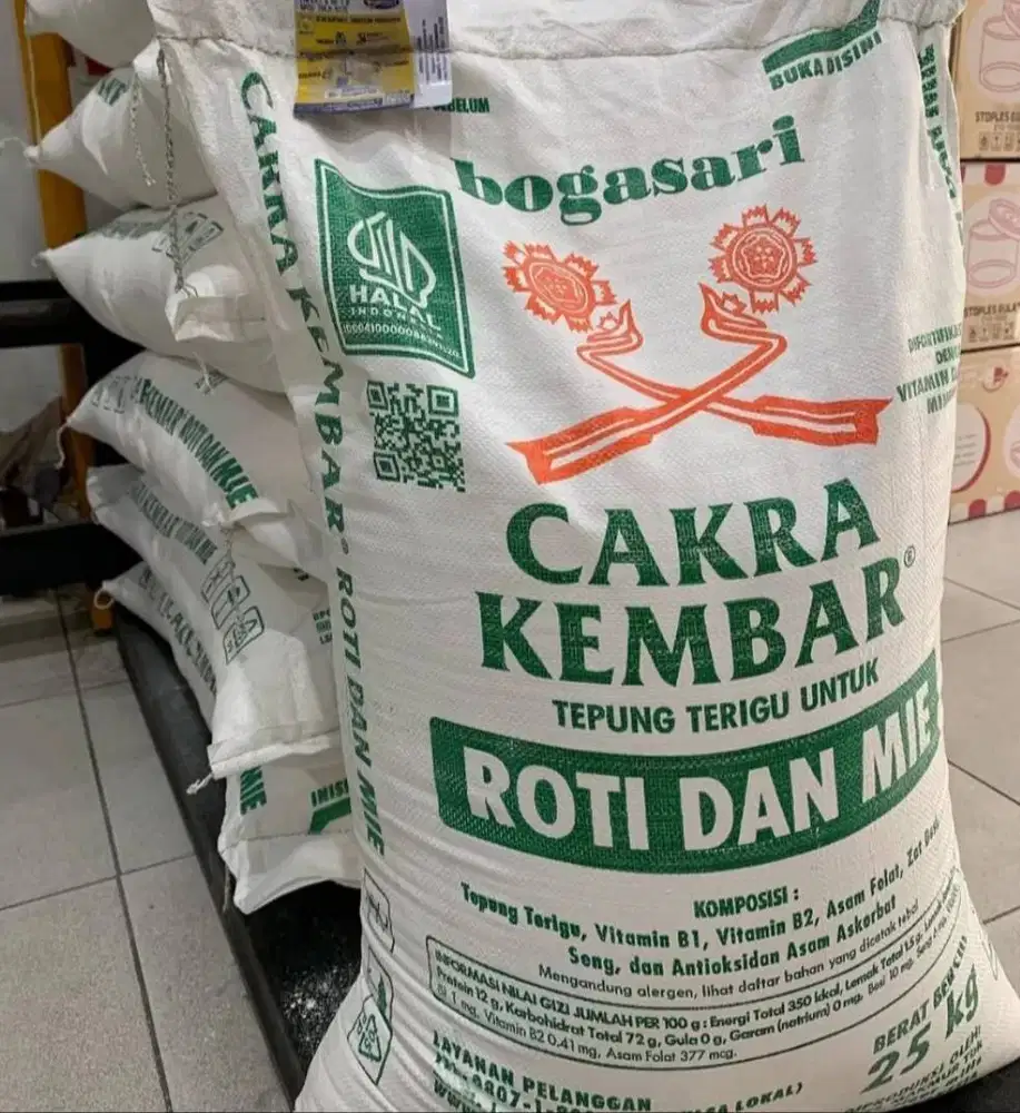 Tepung Terigu Cakra Kembar 25 Kilogram