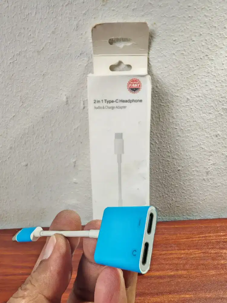 Converter Type C 2in1 Type C JH-032 Bekas Kondisi Mulus Normal