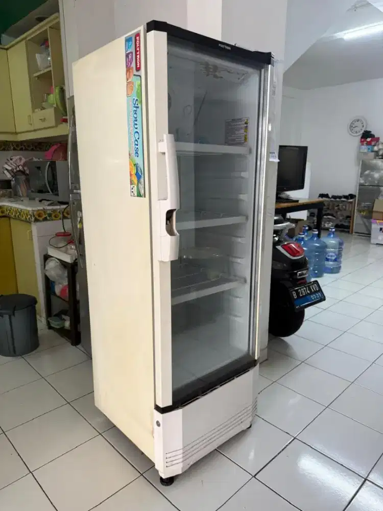 Jual kulkas storage kaca untuk jualan warung