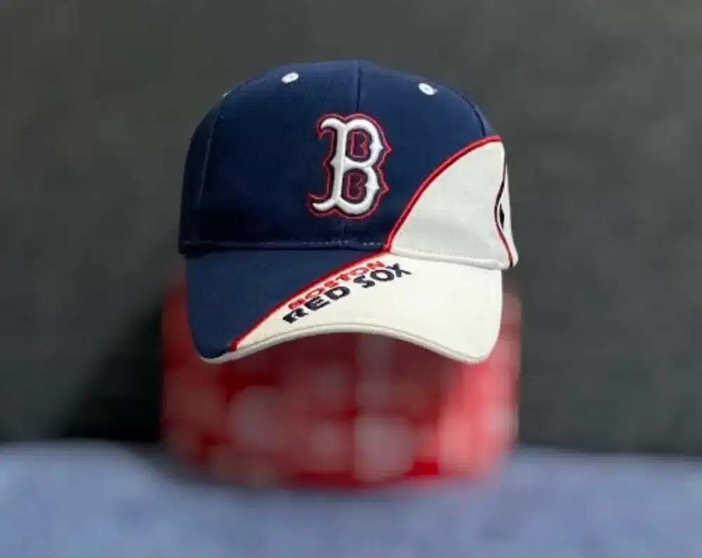 Topi Vintage Boston Red Sox MLB Original by T.E.I BIG LOGO Second