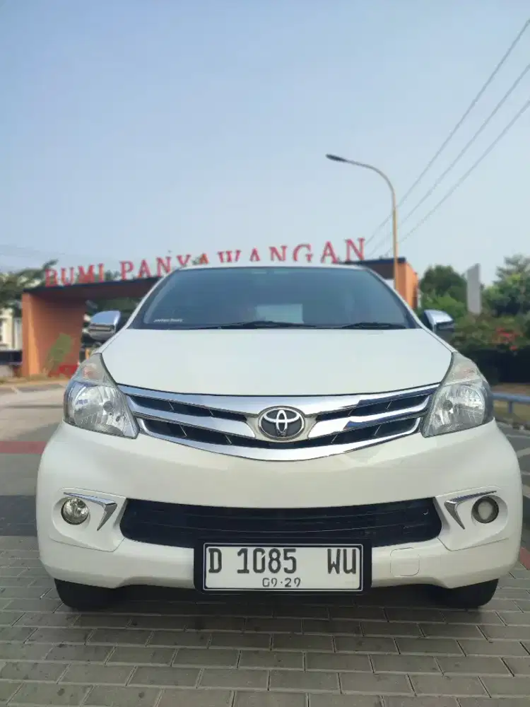Avanza G 2014 satu tangan dari baru full orisinil