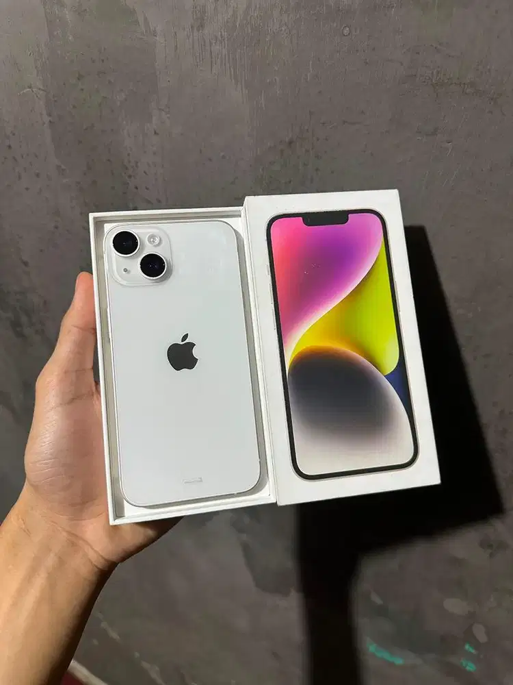 iPhone 14 128 GB Starlight iBox