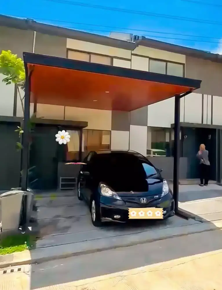 Disewakan rumah xyz di cbd east 3  type y2 2 lt dekat central park