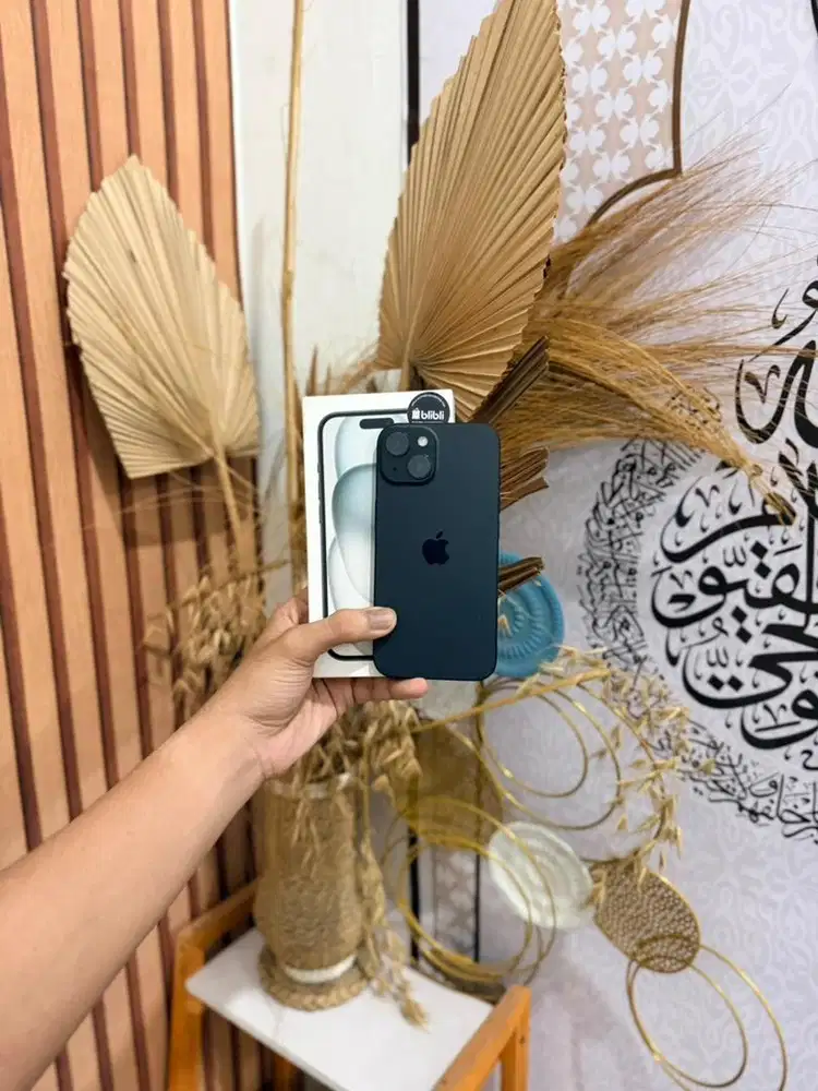 iPhone 15 128gb Black Resmi iBox