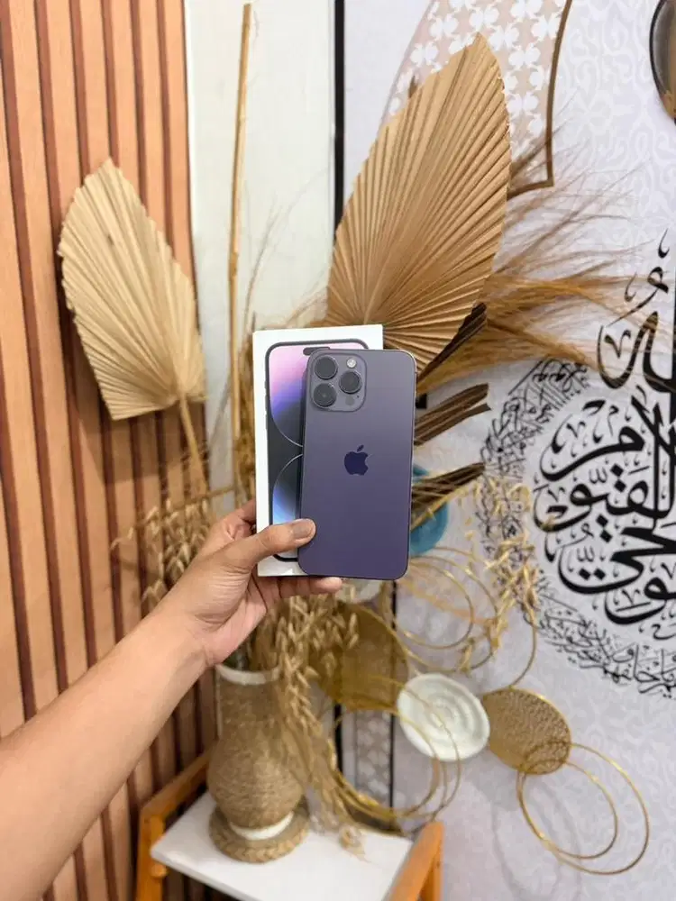 iPhone 14 Promax 256gb Deep Purple Ex Internasional All Operator