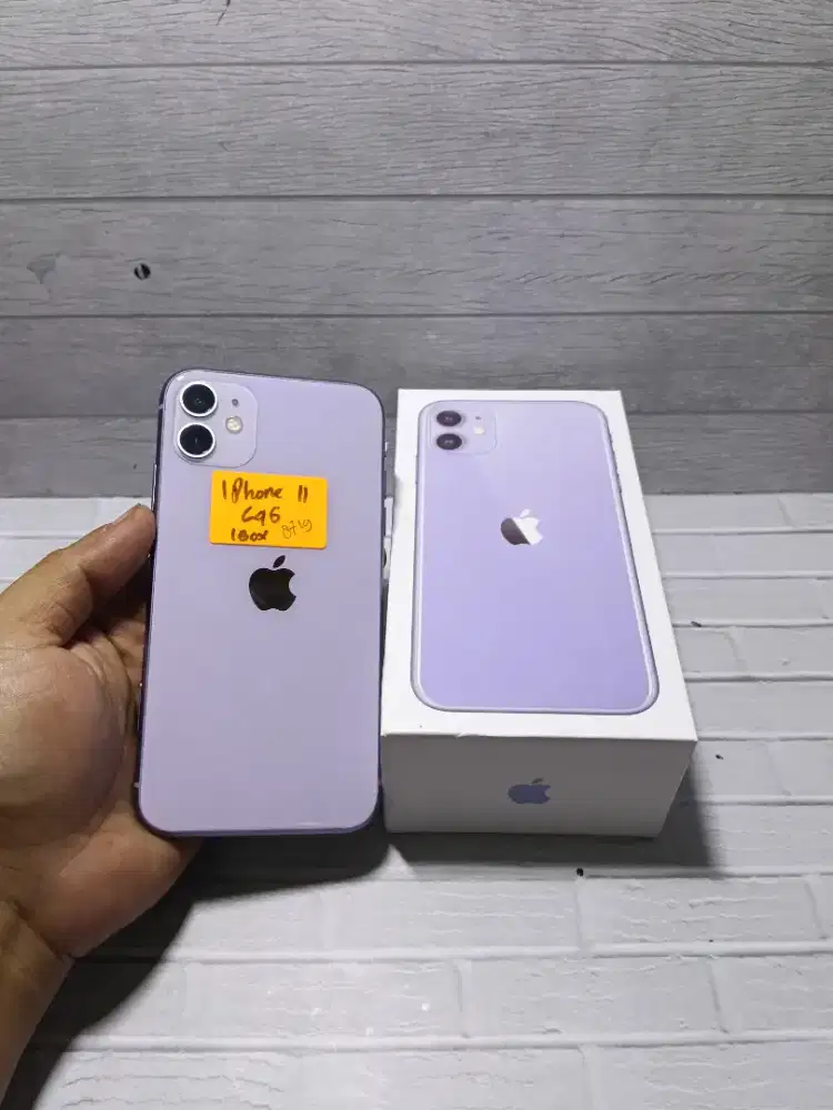 iPhone 11 ibox 64 GB lengkap mulus