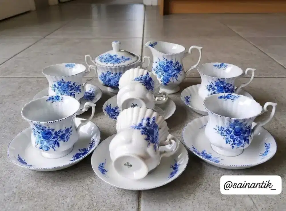 Tea set made in poland muluss 6set NEW OLD STOCK