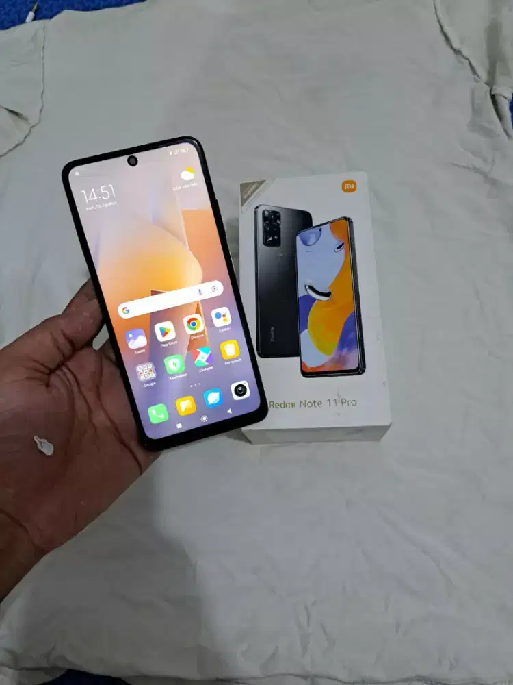 Redmi Not 11 Pro spek 8/128 Kel Fullset