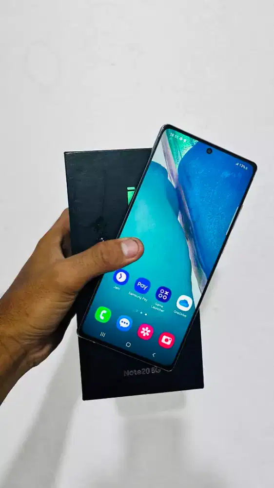 Samsung not 20 5g spek 8/256 Kel Fullset