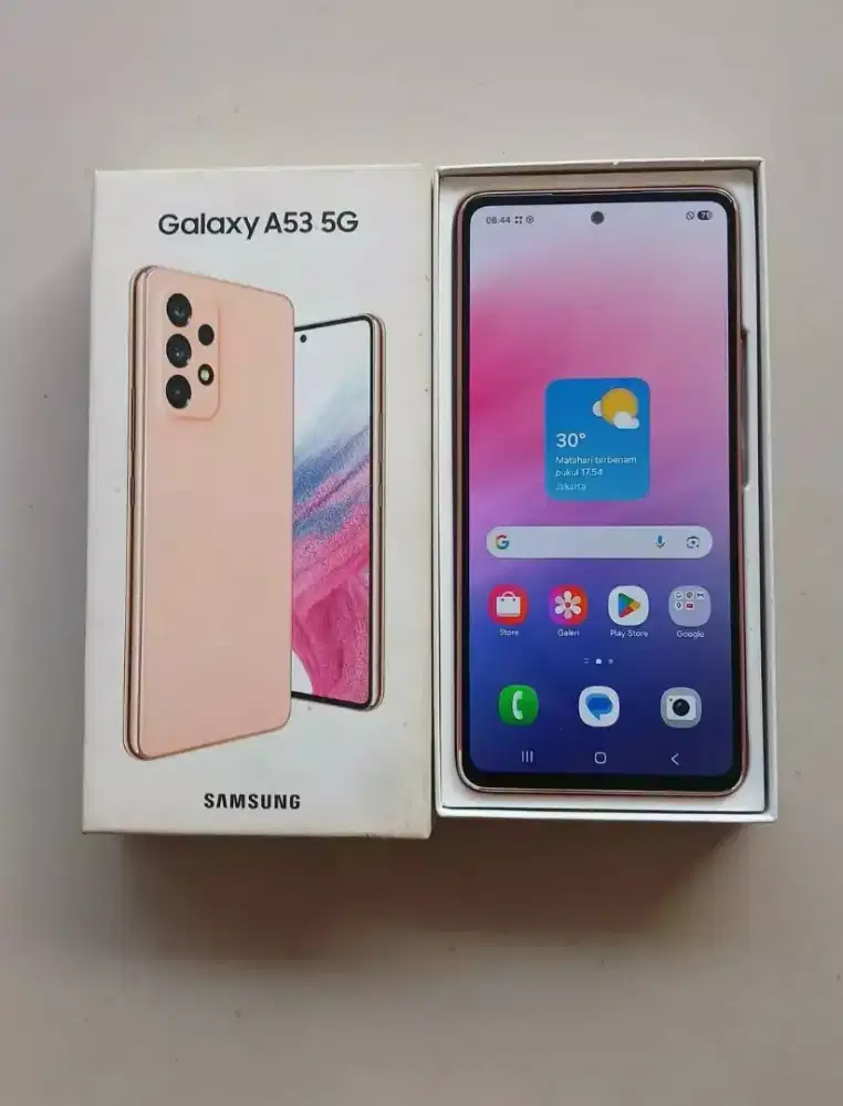 Samsung A53 5g spek 8/256 Kel Fullset
