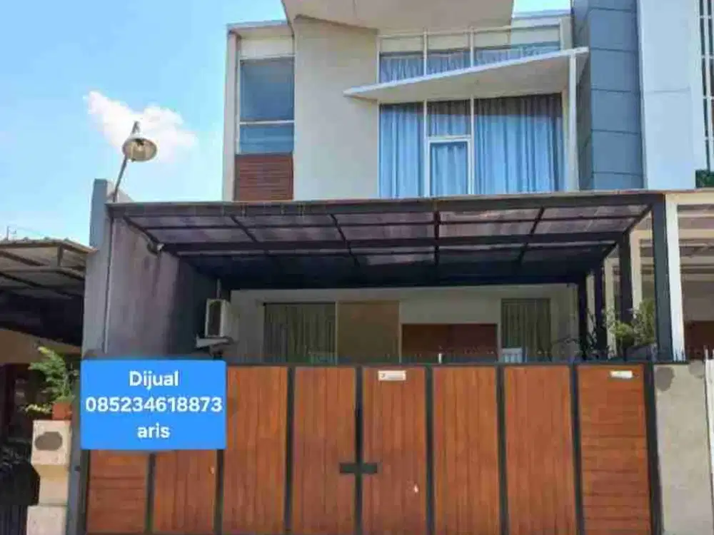 RUMAH MINIMALIS + KOLAM RENANG DI JL. SRIWIBOWO RAYA SEMARANG BARAT