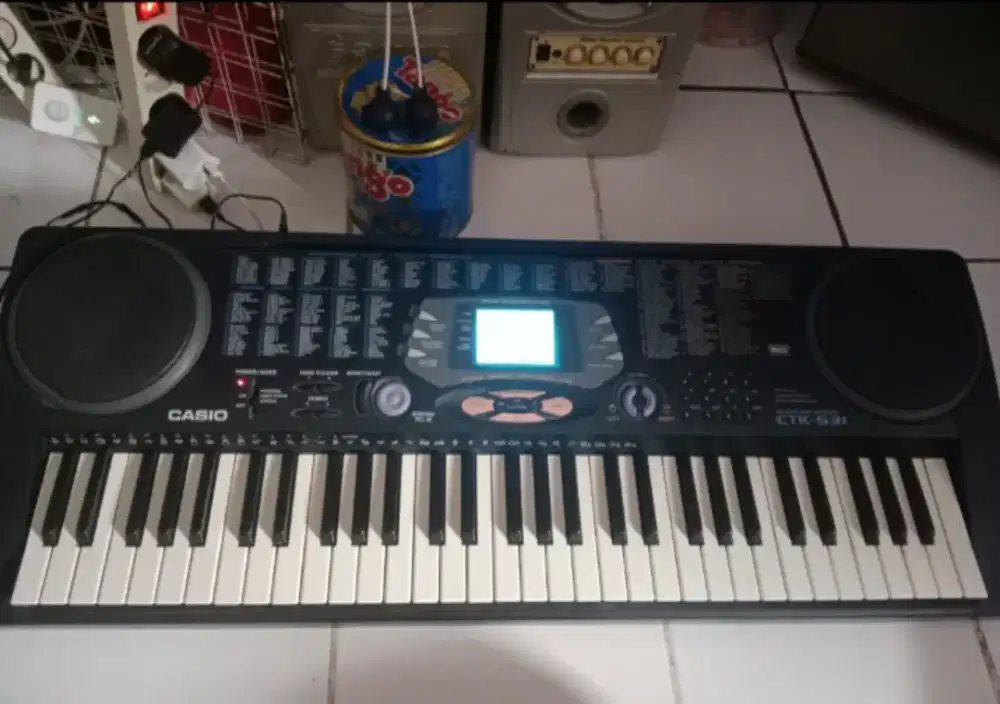 Keyboard CASIO 100 Song Bank Kondisi Normal Siap Pakai