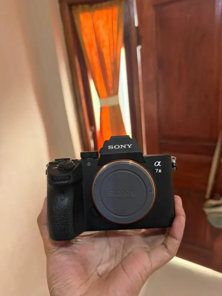 Sony A7III BO Fullshet Tas Mulus likenew Sc rendah