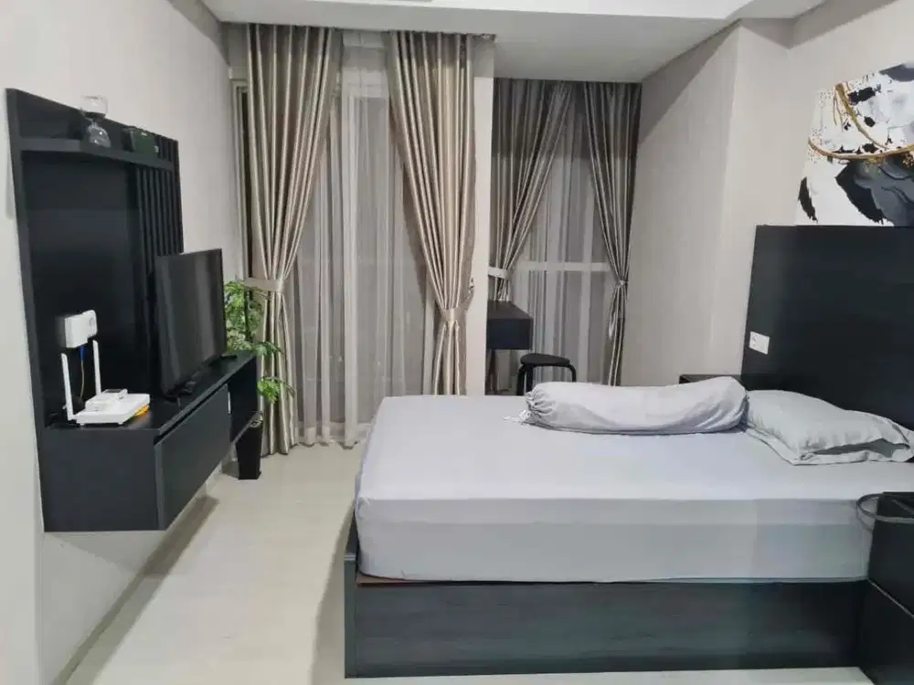 Disewakan Apartemen Pacific Garden Alam Sutera Studio Full Furnished Pool View