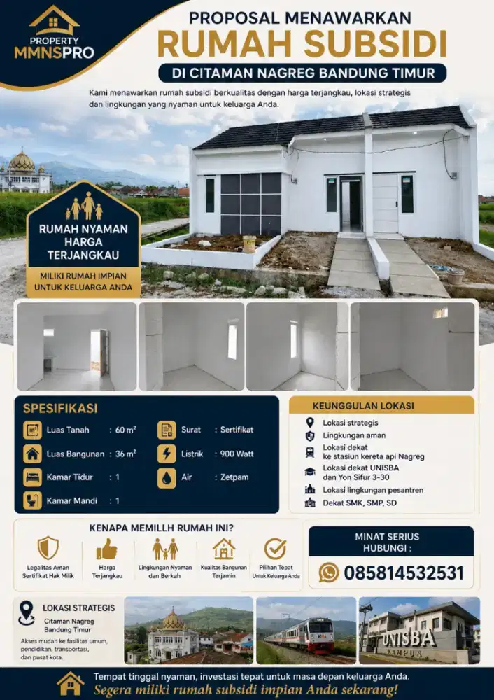 Rumah baru di di taman bagreg bandung timur