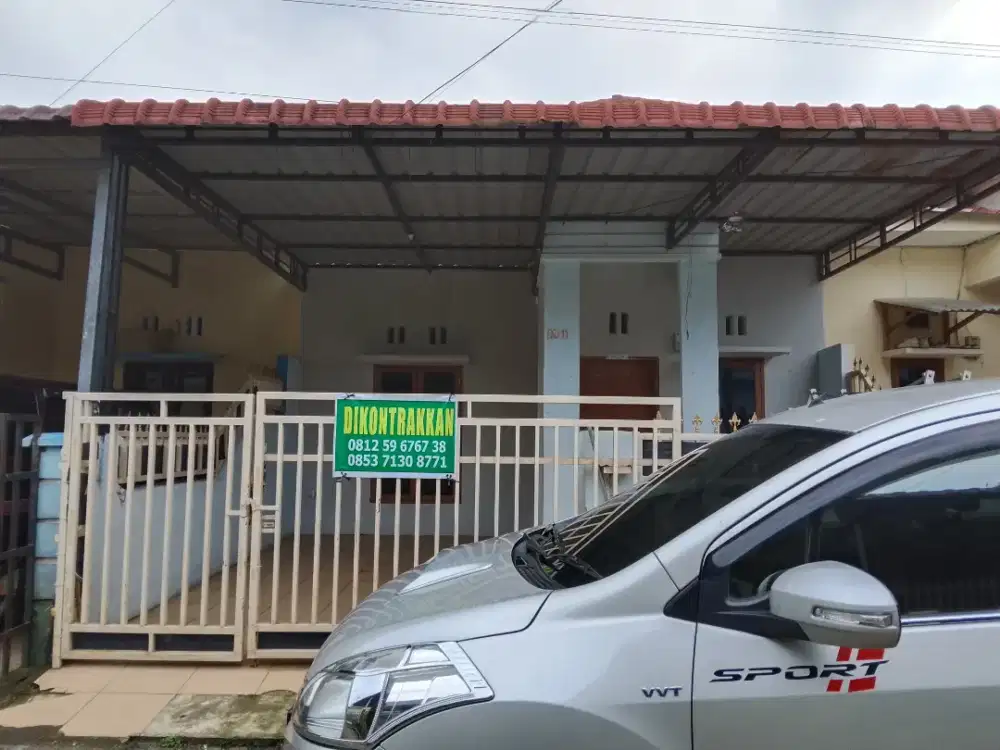 Disewakan Rumah!!Aman dan Nyaman, bebas banjir BISA DITAWAR YA !!