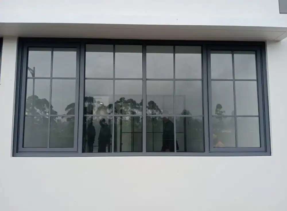 Pasang g Pintu Kusen Jendela Aluminium Untuk Gedung Rumah Kantor Toko