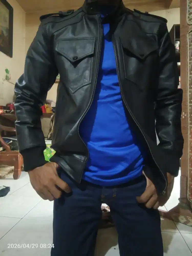 Jaket Kulit Asli Size M Mulus