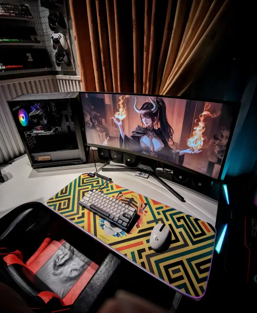 pc hemat daya siap pakai intel i5 | ram 16gb | rtx series + bonus