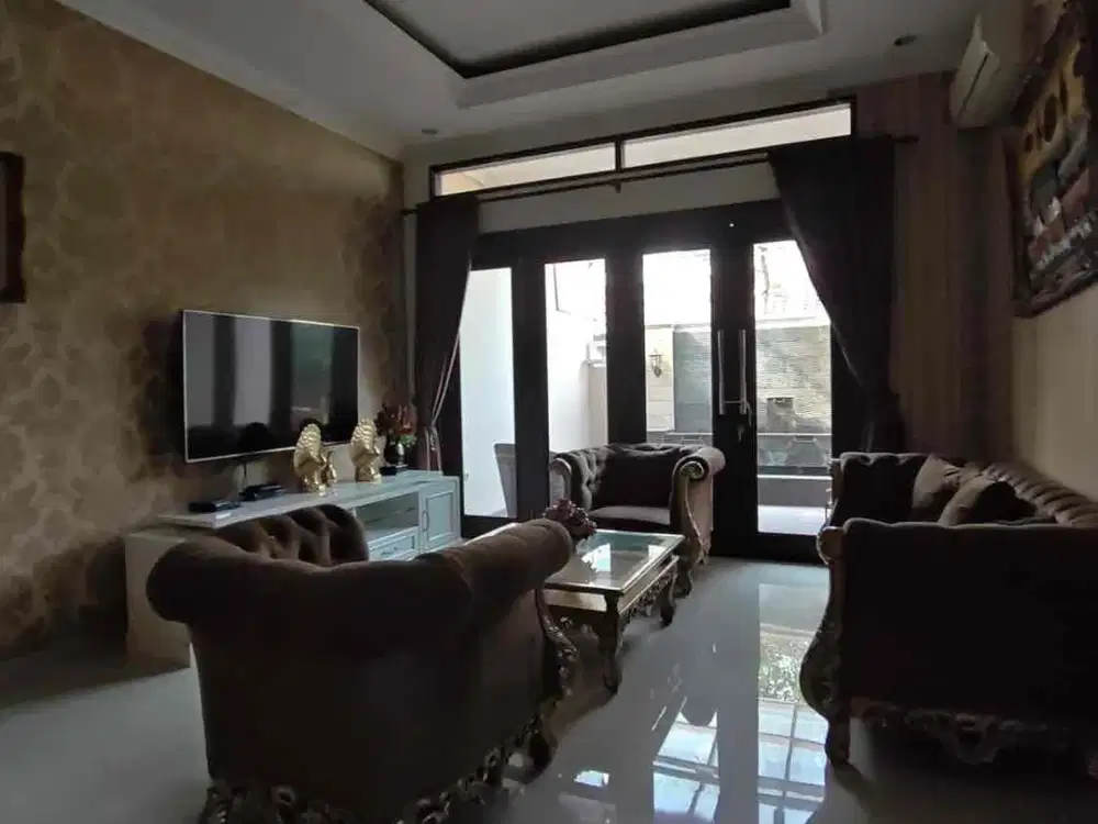Rumah Sewa Full Furnished Lokasi Strategis Bukit Permai Cibubur