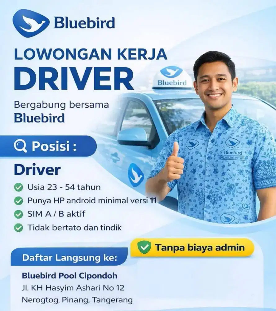 Loker driver taksi bb online