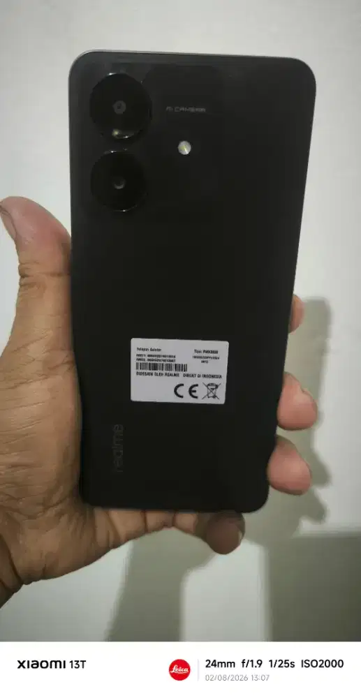 Realme note 60x ram 4/64