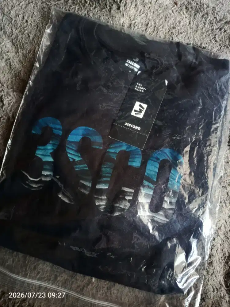 T-Shirt 3Second Ori Baru