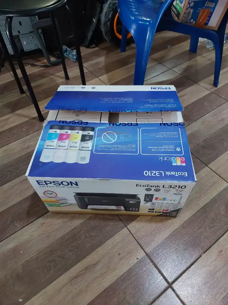 Epson L3210 Bekas rasa baru 3in1 copy scan print 100% mantap