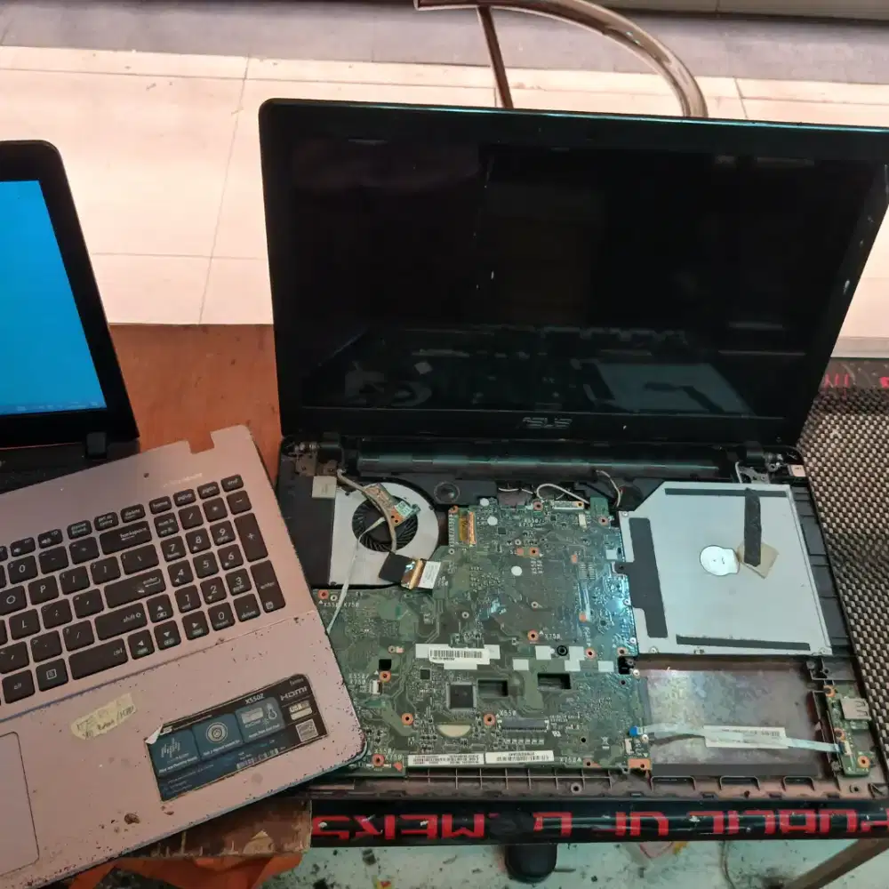 TERIMA LAPTOP RUSAK ERROR MATI