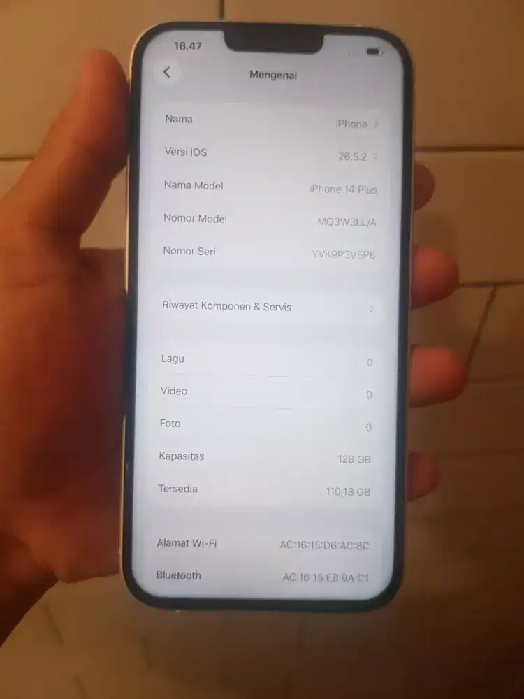 Iphone 14 plus wifi only