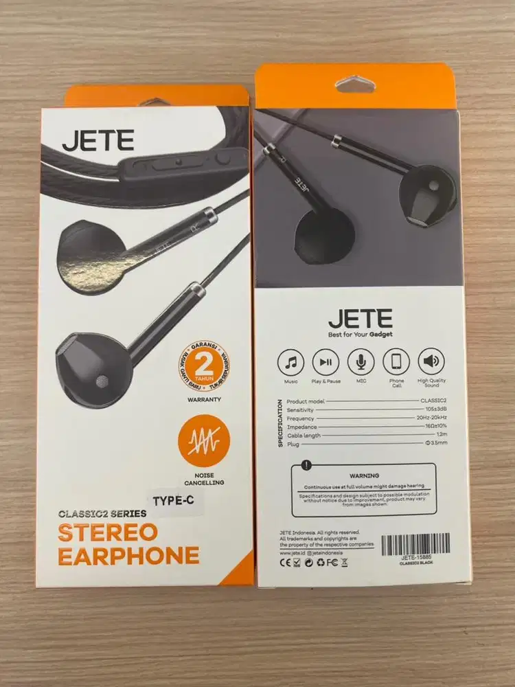 HF Cable Jete Classic 2 Type C Series Black