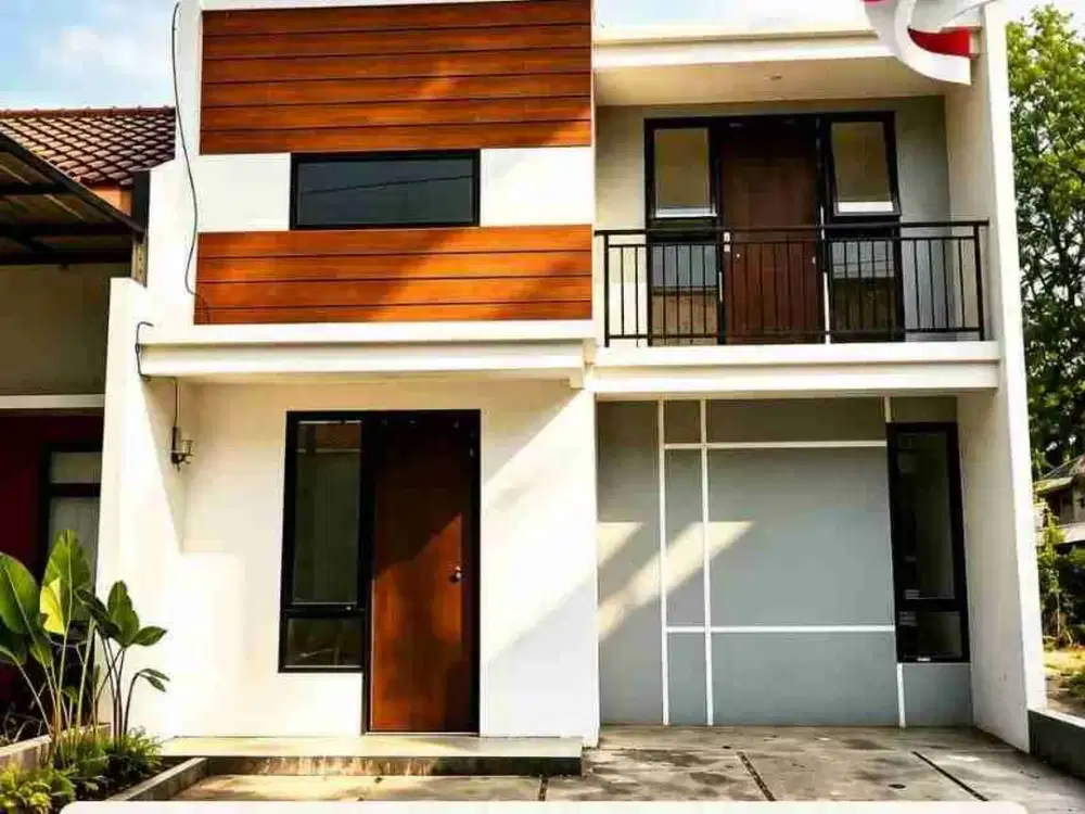 Rumah Tampak 2 Lantai Harga 1 Lantai, Strategis di Cipayung Depok
