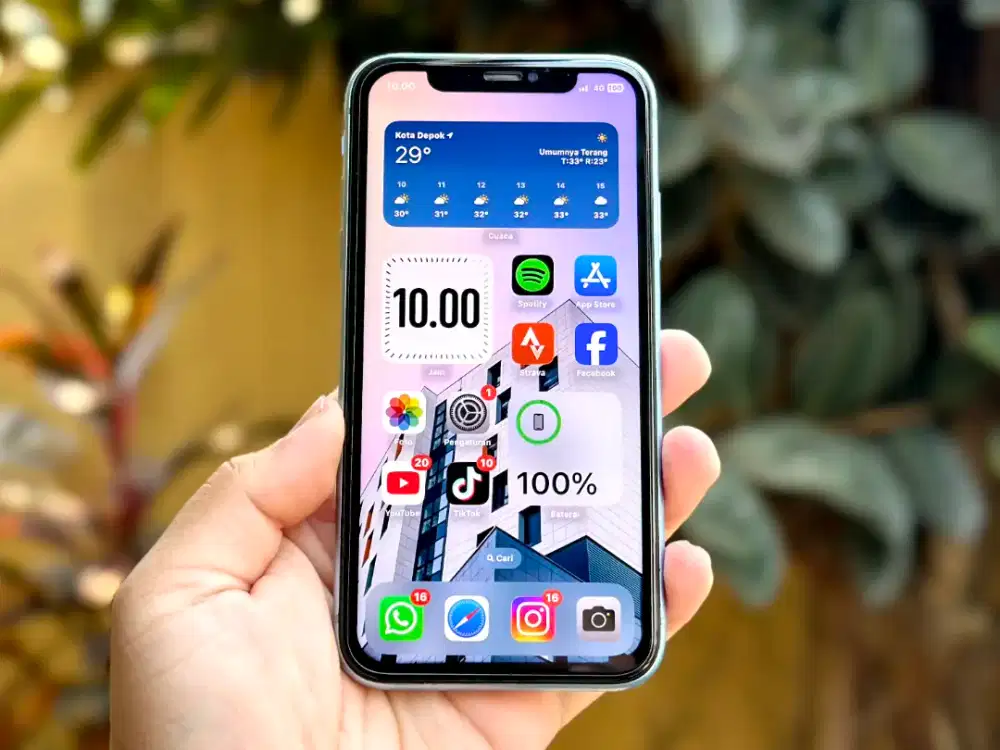 iPhone Xr 64GB Inter All Operator Biru Blue Murah Mulus Baca Deskripsi