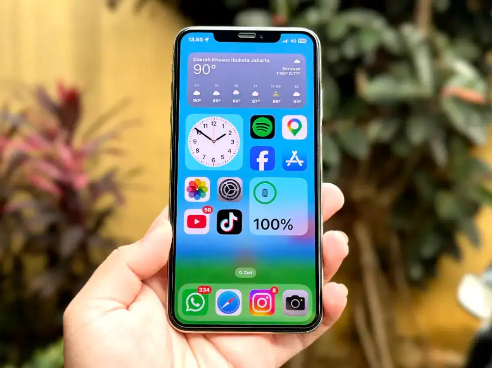 iPhone XS Max 256GB Silver Mulus Murah Baca Deskripsi