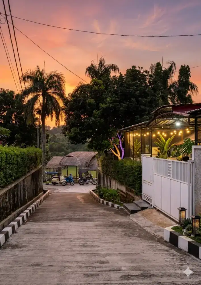 rumah aman dan nyaman udara segar sejuk didekat tol Jagorawi