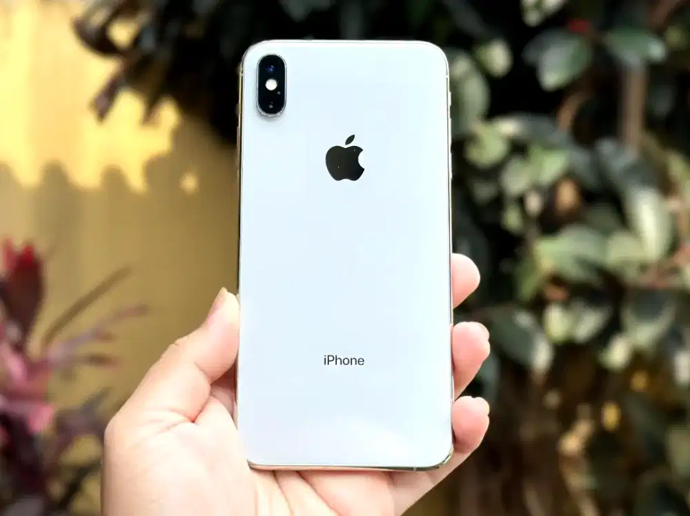 iPhone XS Max 256 GB Silver Putih Mulus Murah Baca Deskripsi