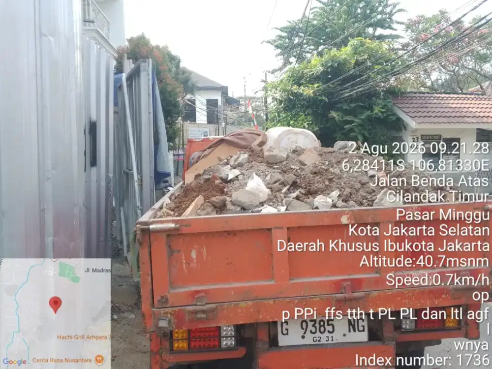 Jasa buang puing murah dan angkutan sampah