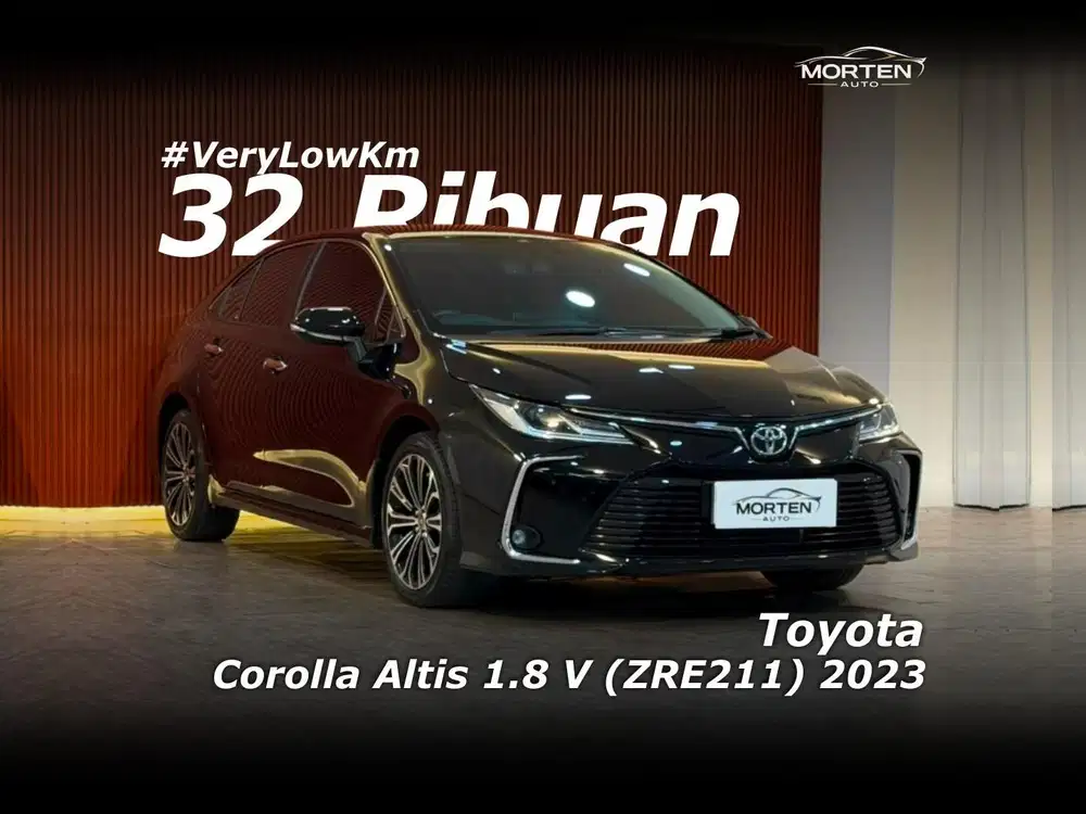 [Very Low Km!!!] Toyota Corolla Altis 1.8 V (ZRE211) 2023