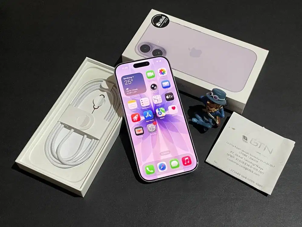 iPhone 17 256gb Lavender Garansi iBox GDN Aktif Fullset Ori