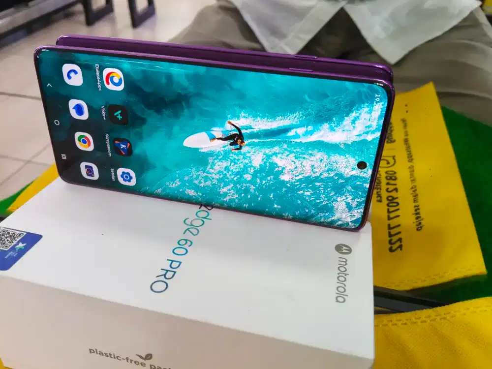 Motorola edge 60 Pro Ram 12/256 GB mulus no minus lengkap